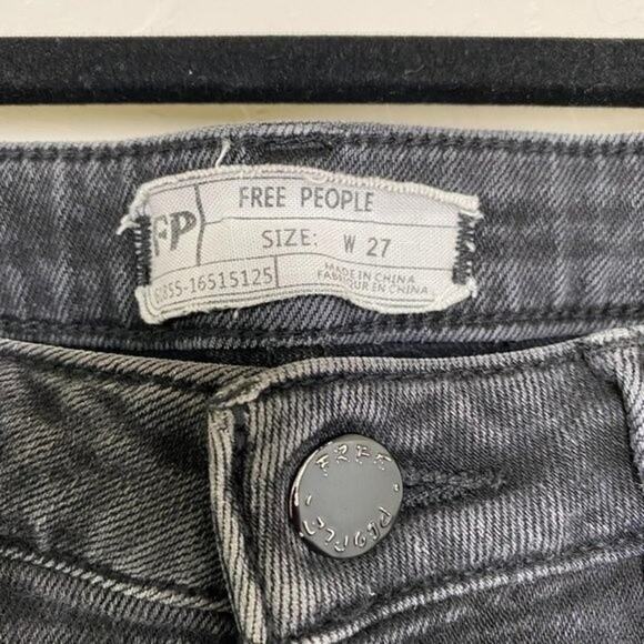 Free People Vintage Studded Payton Skinny Jean 27 - Picture 4 of 8